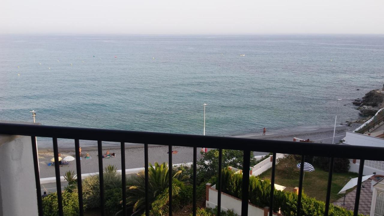 Precioso Apartamento Frontal Al Mar Nerja Exterior foto