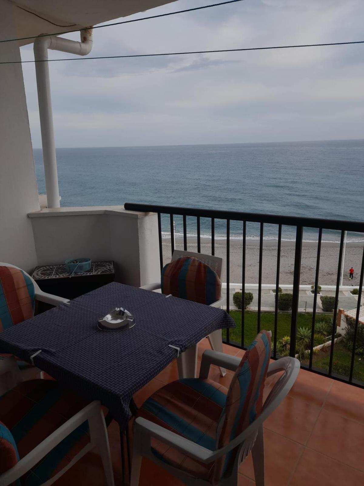 Precioso Apartamento Frontal Al Mar Nerja Exterior foto